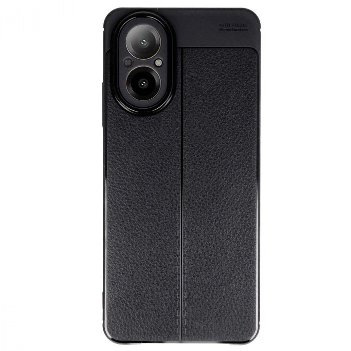 Realme 12 Lite Kılıf Auto Focus Kapak - Siyah