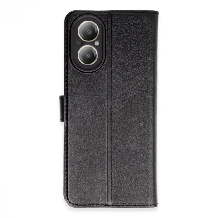 Realme 12 Lite Kılıf Trend S Plus Kapaklı Kılıf - Siyah