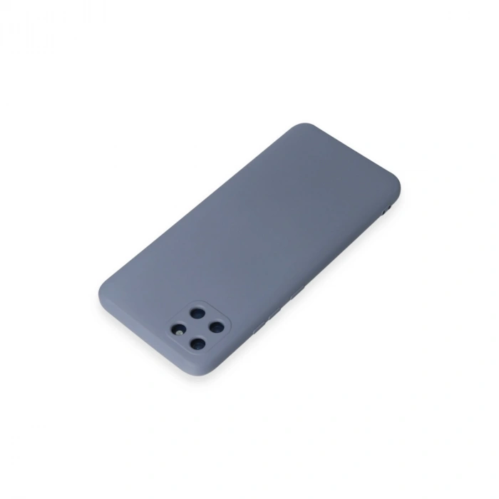 Realme C11 Kılıf Nano İçi Kadife Silikon - Gri