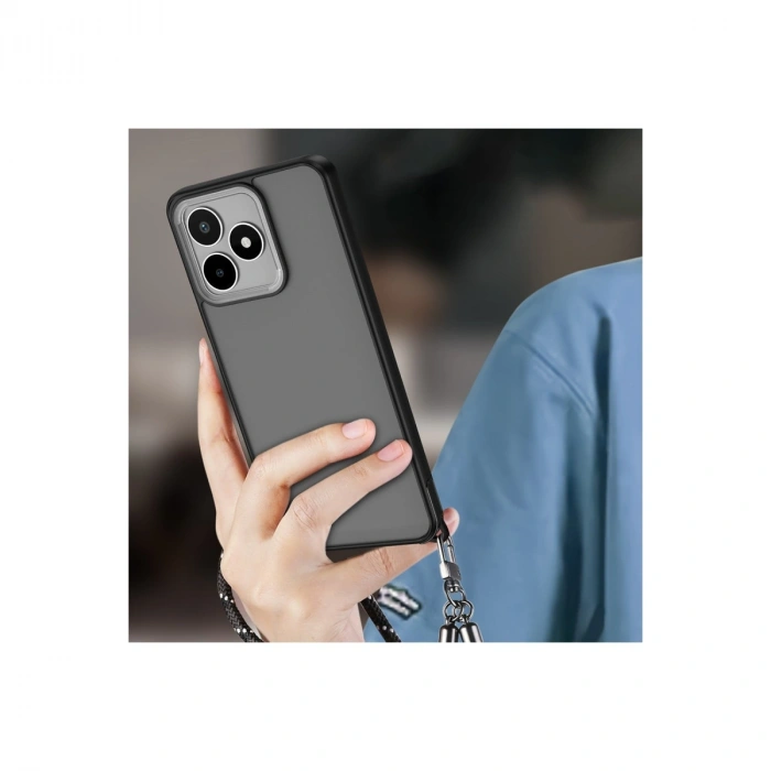 Realme C53 Kılıf Elegant Kapak - Derin Mor