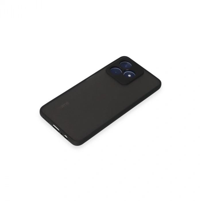 Realme C53 Kılıf Montreal Silikon Kapak - Siyah
