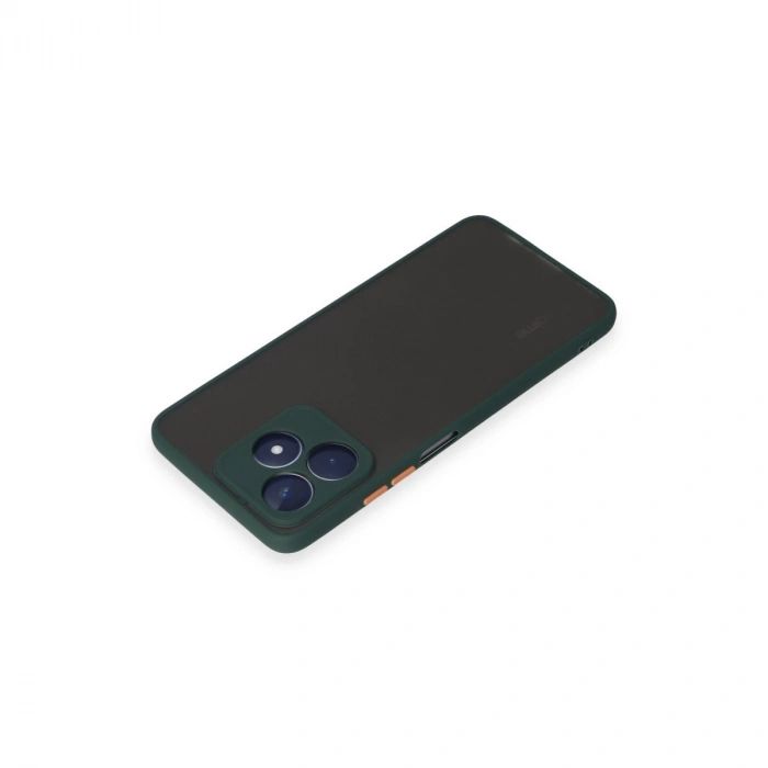 Realme C53 Kılıf Montreal Silikon Kapak - Yeşil