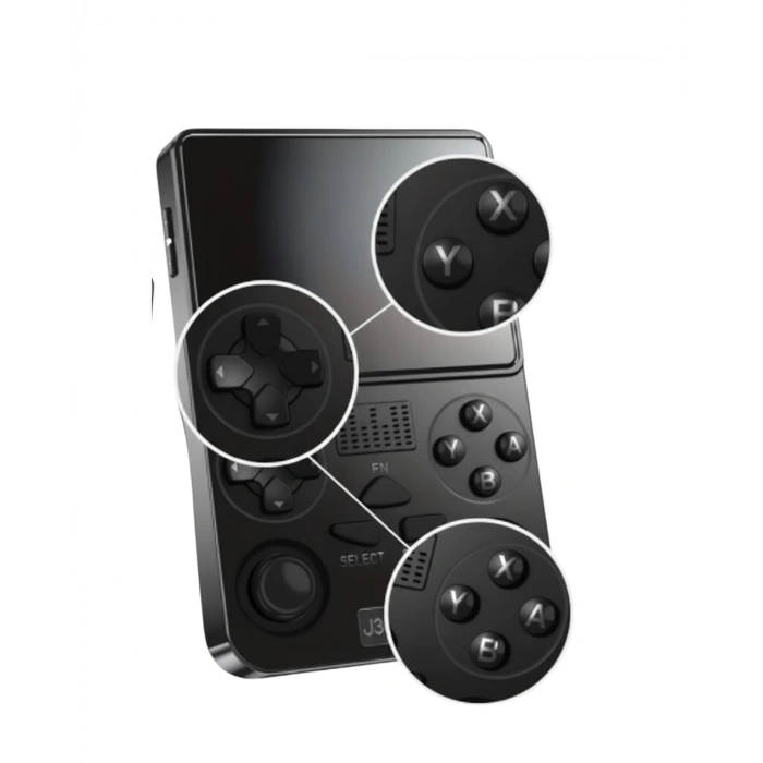 Retro El Oyun Konsolu 640×480 HD Ekran Emülatörlü