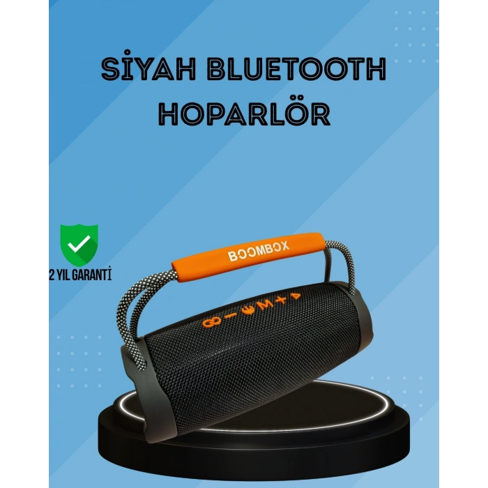 RGB Efektli Derin Baslı Kablosuz Taşınabilir Hoparlör