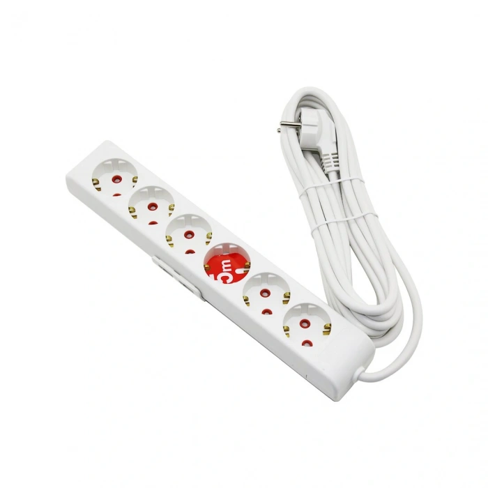 RI-TECH  6LI - 5MT  UZATMA KABLO - TOPRAKLI GRUP PRİZ  001 175 610002 05 00 (5324)