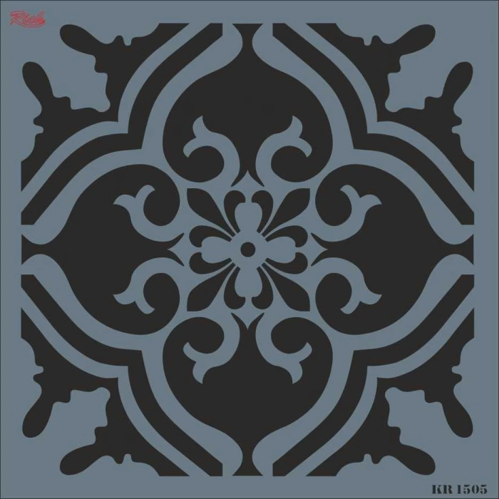Rich KR 1505 Fayans Stencil 30X30 cm