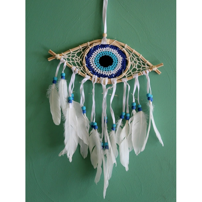 Rüya Kapanı Dream Catcher Göz Tasarımı Model 1