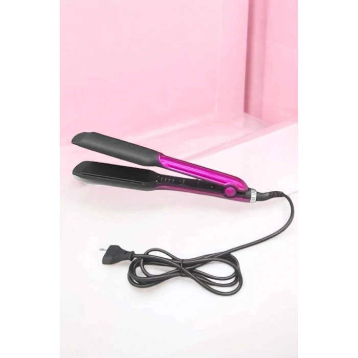 Saç Düzleştirici Isı Ayarlı Seramik Kaplama Döner Kablo Yıpranma Karşıtı