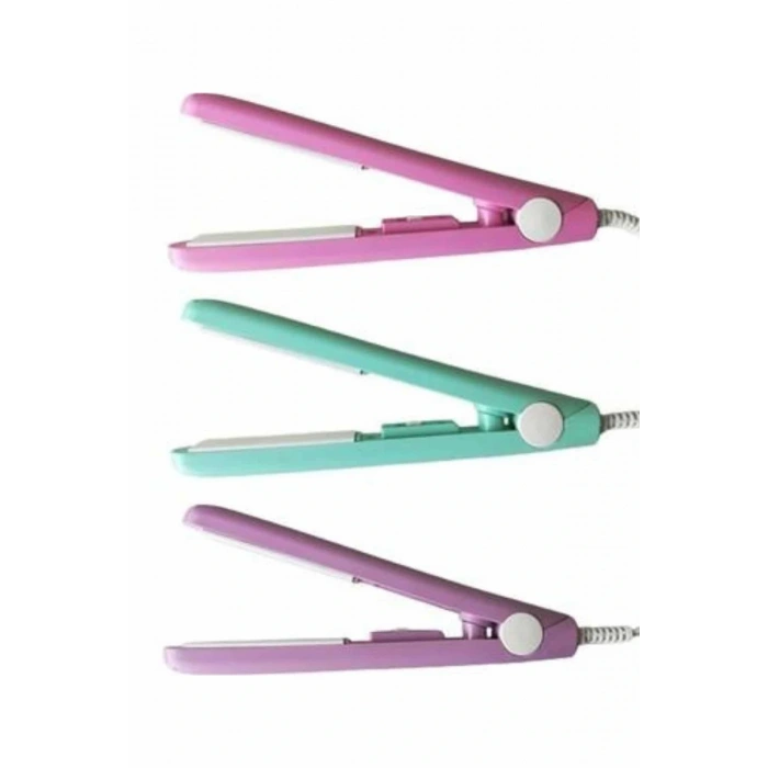 Saç Düzleştirici Pürüzsüz Parlaklık Seyahat Tipi Taşınabilir Seramik Kaplama