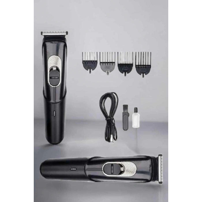 Saç Sakal Vücut Şarjlı Kablosuz Tıraş Makinesi Profesyonel Paslanmaz Çelik