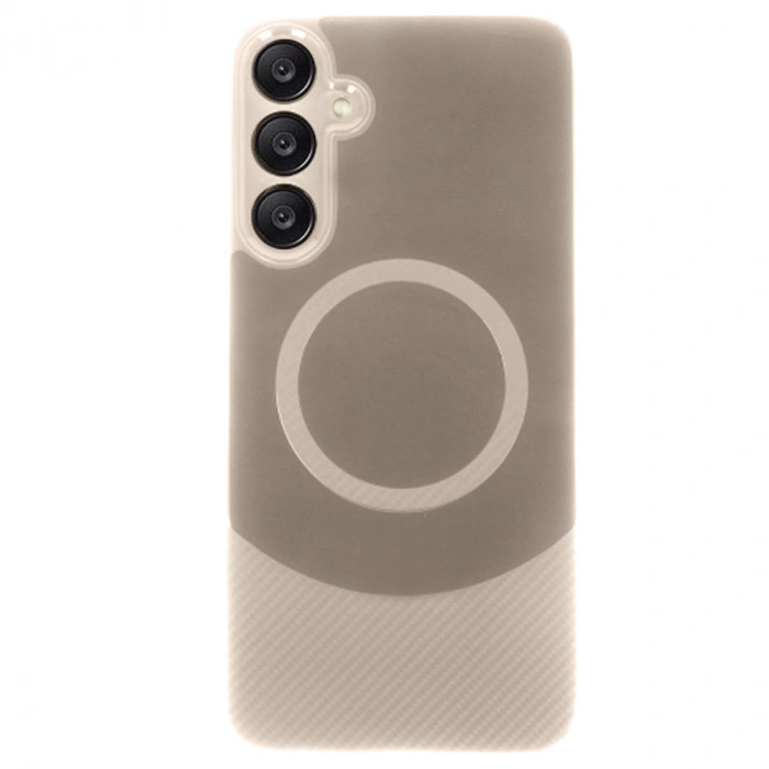 Samsung A26 Kılıf Maya Karbon Kapak - Kahverengi