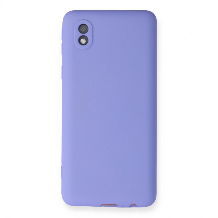 Samsung Galaxy A01 Core Kılıf First Silikon - Lila