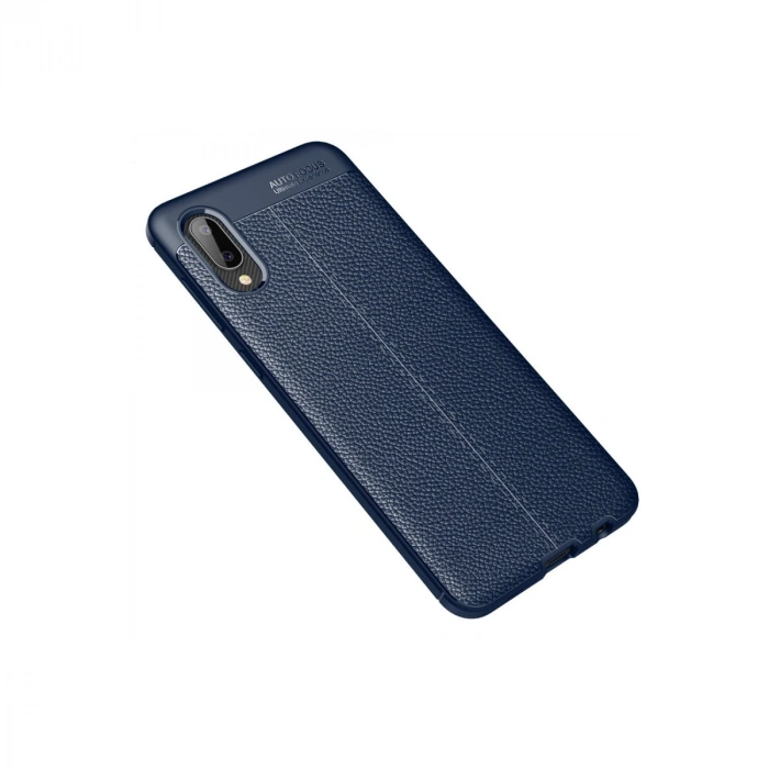 Samsung Galaxy A02 Kılıf Auto Focus Kapak - Lacivert