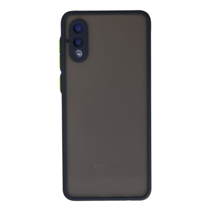 Samsung Galaxy A02 Kılıf Montreal Silikon Kapak - Lacivert