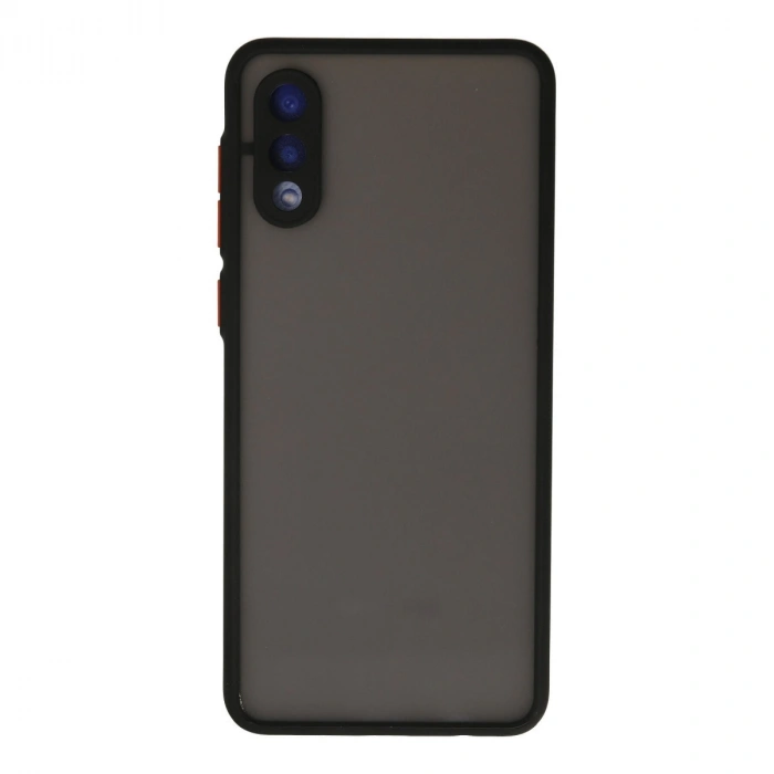 Samsung Galaxy A02 Kılıf Montreal Silikon Kapak - Siyah