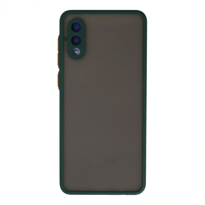 Samsung Galaxy A02 Kılıf Montreal Silikon Kapak - Yeşil