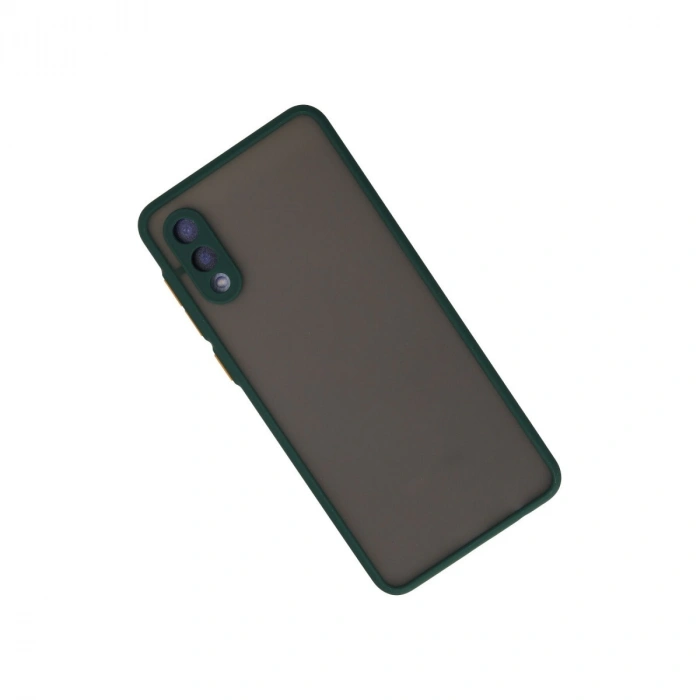 Samsung Galaxy A02 Kılıf Montreal Silikon Kapak - Yeşil
