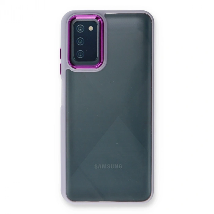 Samsung Galaxy A03s Kılıf Dora Kapak - Lila