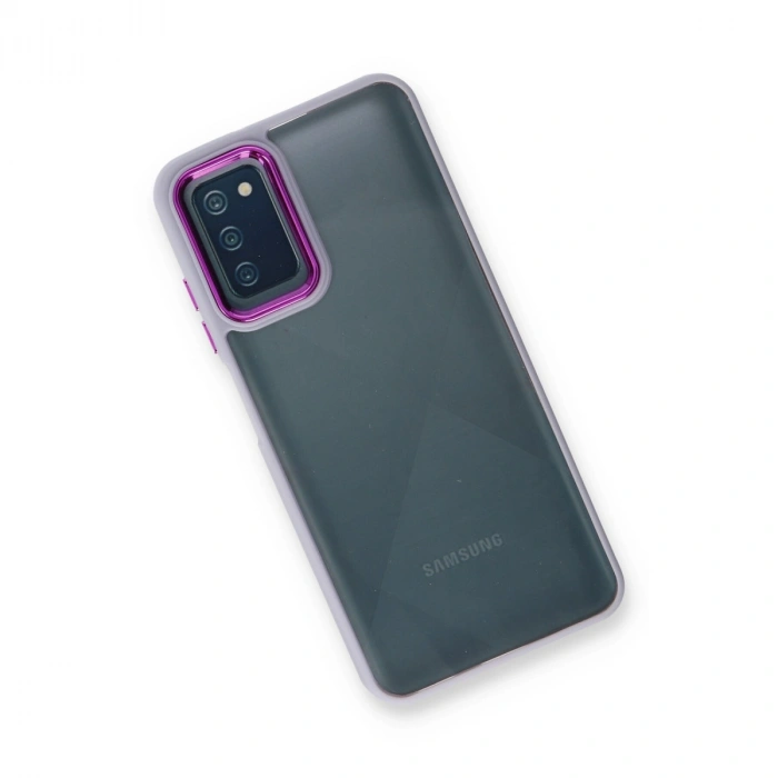 Samsung Galaxy A03s Kılıf Dora Kapak - Lila