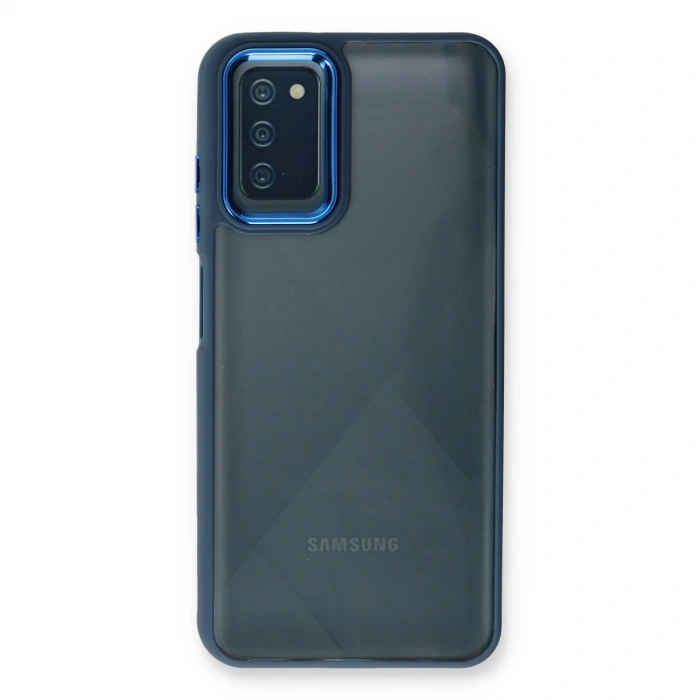 Samsung Galaxy A03s Kılıf Dora Kapak - Mavi