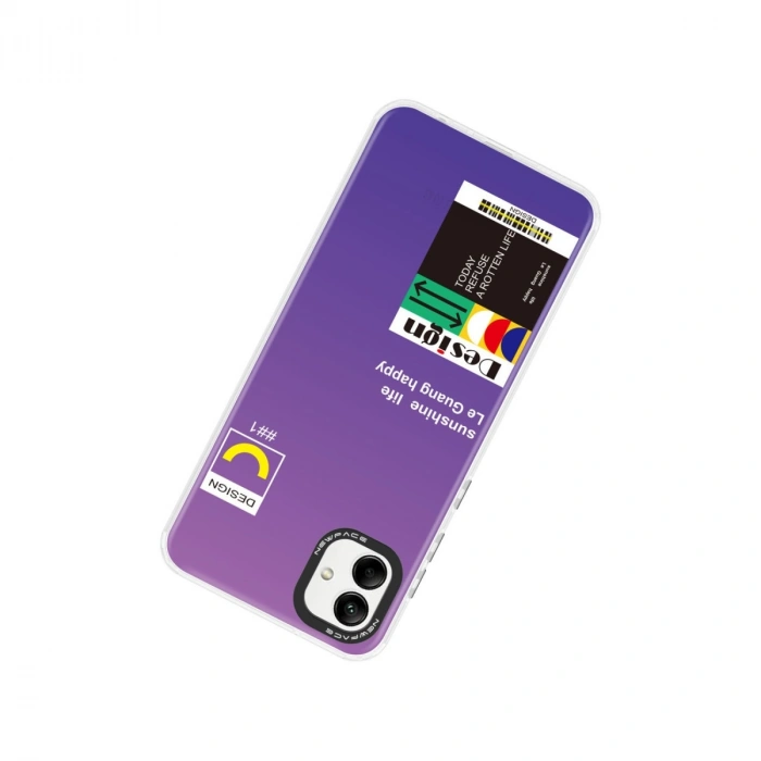 Samsung Galaxy A04 Kılıf Estoril Desenli Kapak - Estoril - 4