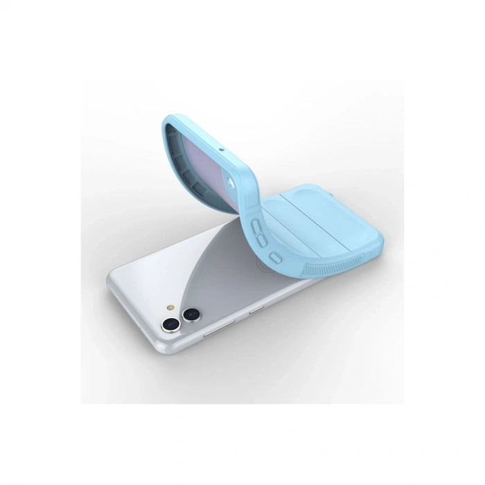 Samsung Galaxy A04e Kılıf Optimum Silikon - Sky Blue