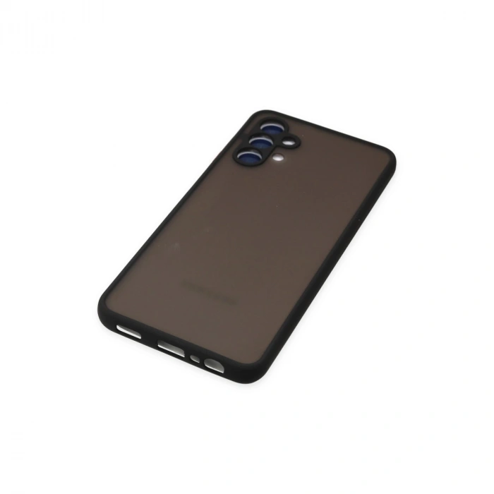 Samsung Galaxy A04s Kılıf Montreal Silikon Kapak - Siyah