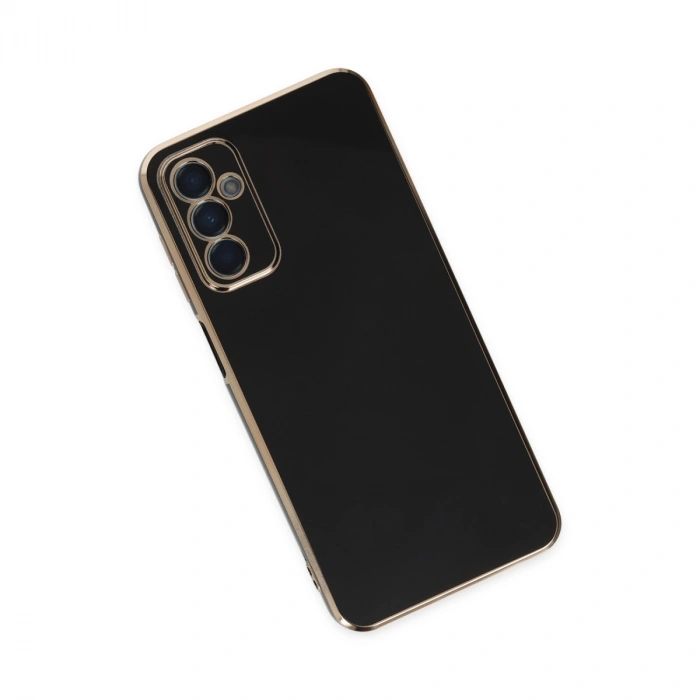 Samsung Galaxy A04s Kılıf Volet Silikon - Siyah