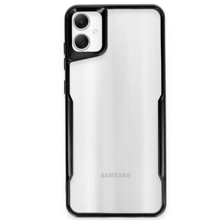 Samsung Galaxy A05 Kılıf Boyi Silikon Kapak - Siyah