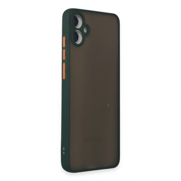 Samsung Galaxy A05 Kılıf Montreal Silikon Kapak - Yeşil