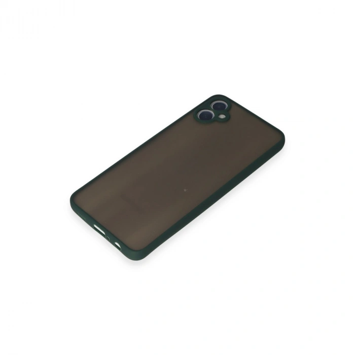 Samsung Galaxy A05 Kılıf Montreal Silikon Kapak - Yeşil