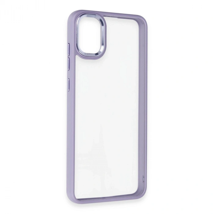 Samsung Galaxy A05 Kılıf Power Silikon - Lila