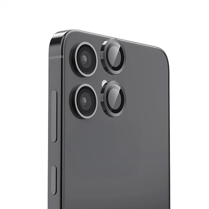 Samsung Galaxy A06 Raze Metal Kamera Lens - Siyah