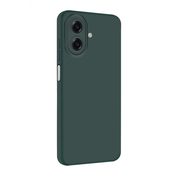 Samsung Galaxy A07 4g First Silikon - Koyu Yeşil