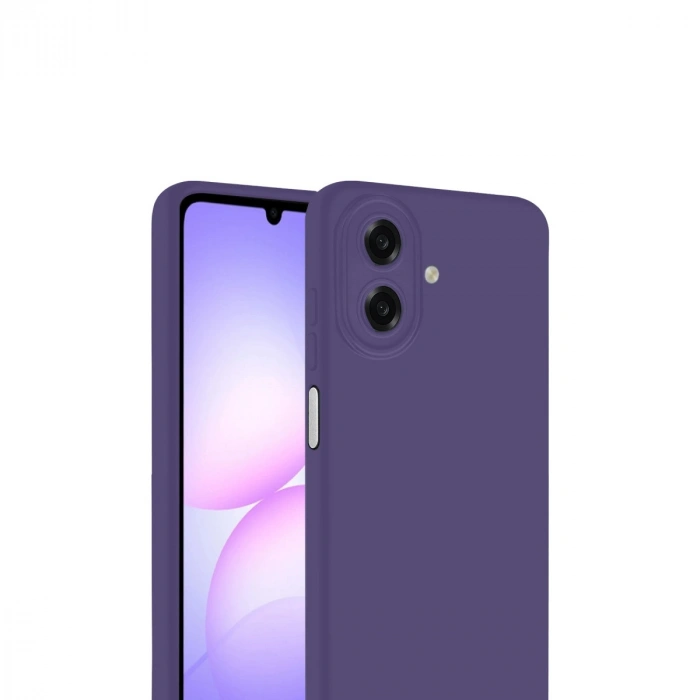 Samsung Galaxy A07 4g First Silikon - Mürdüm