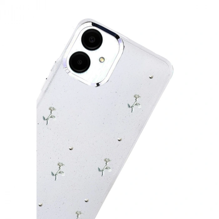 Samsung Galaxy A07 4g Fiyonk Desenli Kapak - Desen 4