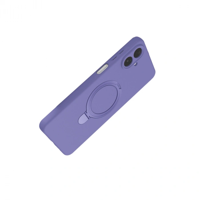 Samsung Galaxy A07 4g Regal Magsafe Standlı Kapak - Lila