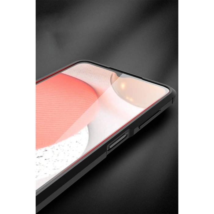 Samsung Galaxy A12 Kılıf Auto Focus Kapak - Kırmızı