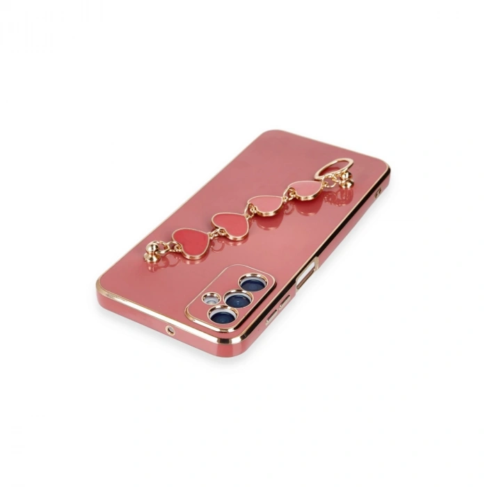 Samsung Galaxy A14 4g Kılıf Esila Silikon - Kırmızı