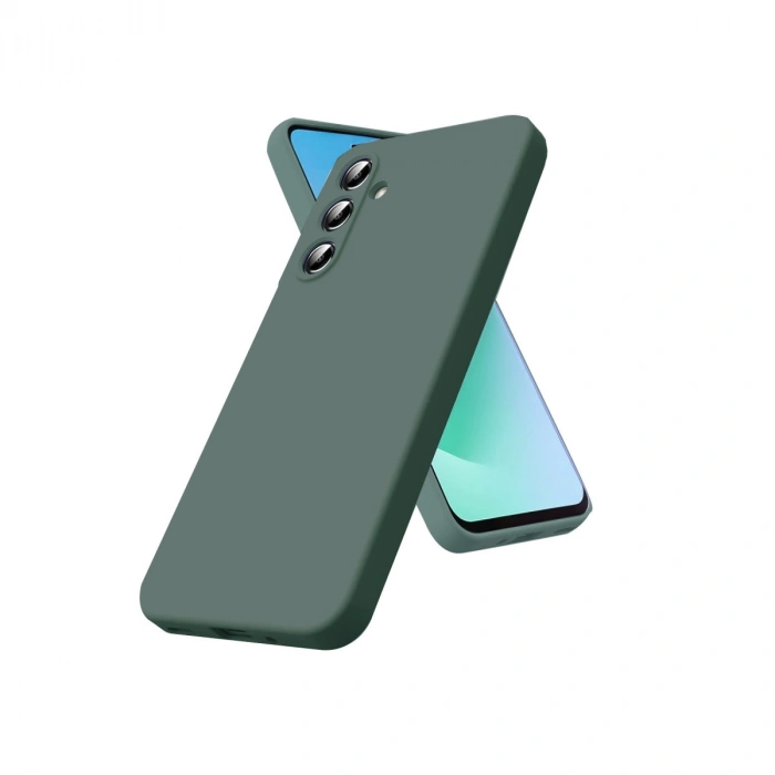 Samsung Galaxy A17 5g First Silikon - Koyu Yeşil