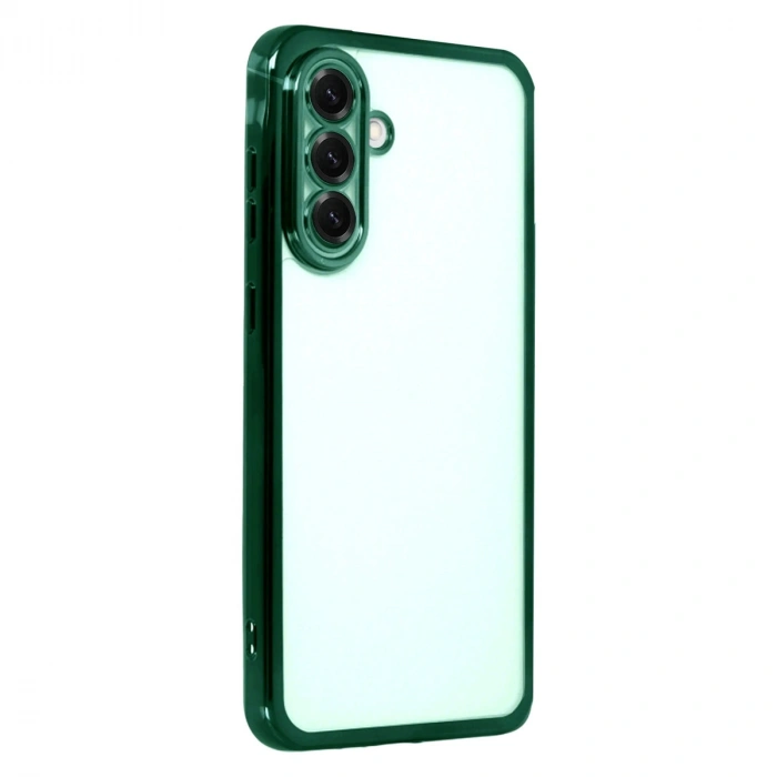 Samsung Galaxy A17 5g Razer Lensli Silikon - Yeşil
