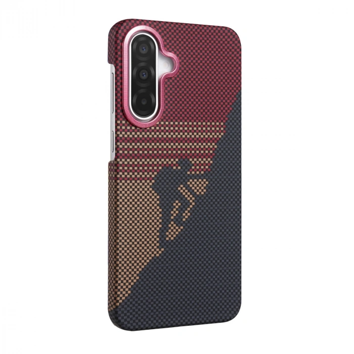 Samsung Galaxy A17 5g Vega Magsafe Kapak - Kırmızı