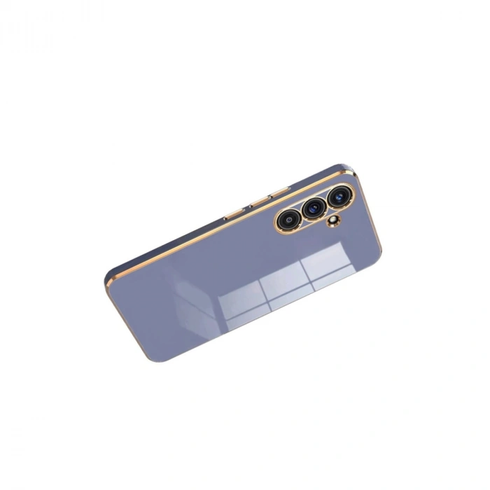 Samsung Galaxy A17 5g Volet Silikon - Mavi