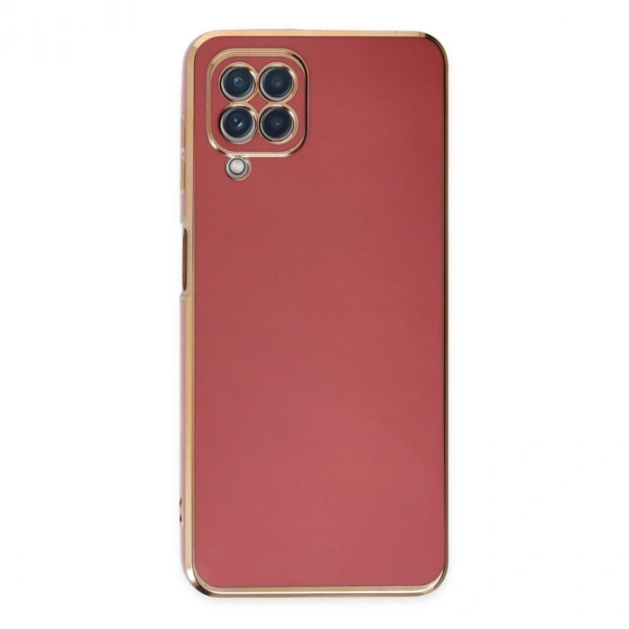 Samsung Galaxy A22 Kılıf Volet Silikon - Kırmızı