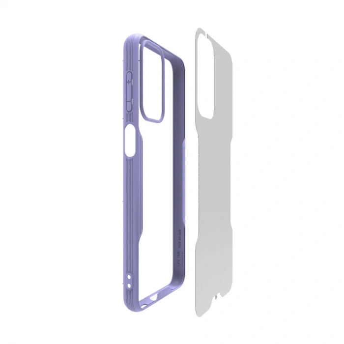 Samsung Galaxy A23 4g Kılıf Platin Silikon - Kırmızı
