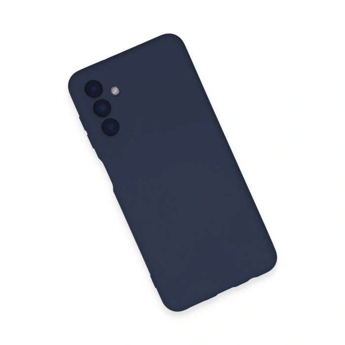 Samsung Galaxy A24 4g Kılıf Nano İçi Kadife Silikon - Lacivert