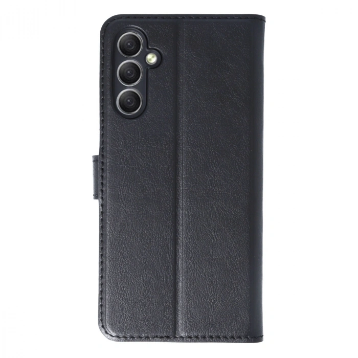 Samsung Galaxy A24 4g Kılıf Trend S Plus Kapaklı Kılıf - Siyah