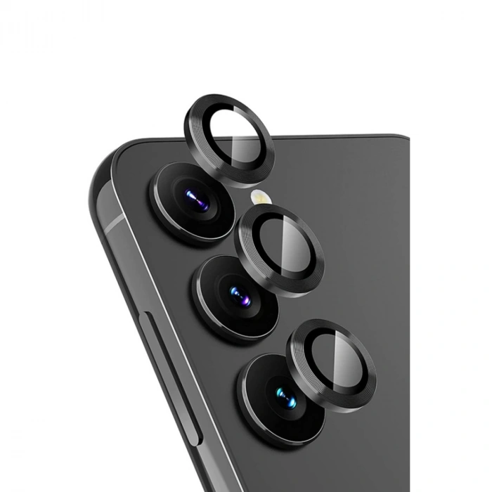 Samsung Galaxy A24 4g Valdez Metal Kamera Lens - Siyah