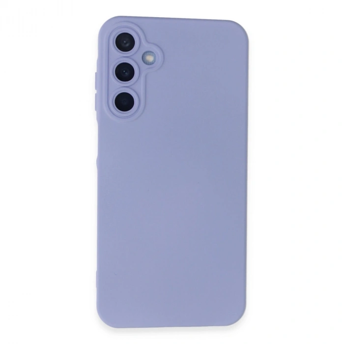Samsung Galaxy A25 5g Kılıf Nano İçi Kadife Silikon - Lila