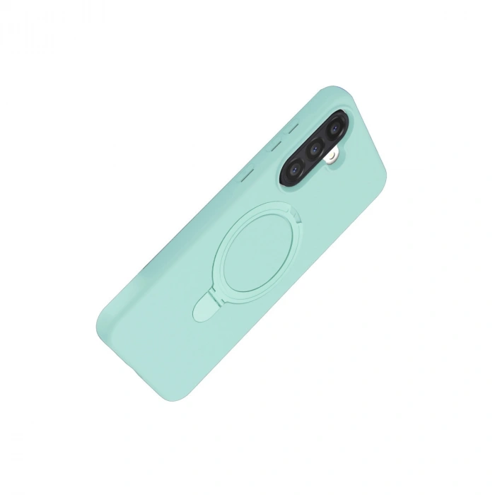 Samsung Galaxy A26 Regal Magsafe Standlı Kapak - Su Yeşili